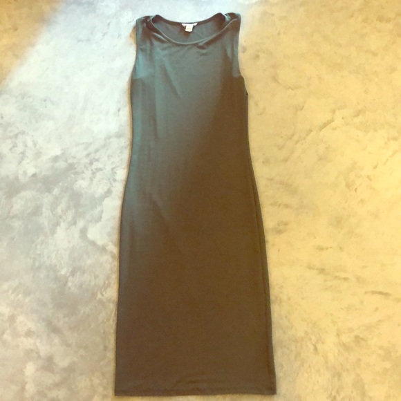 Dresses & Skirts - Olive Green Midi Body Con Dress